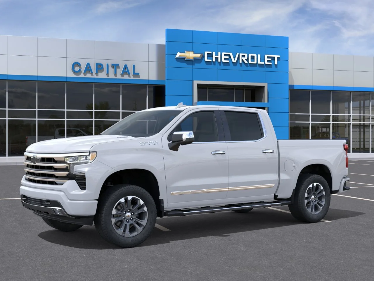 New 2026 Polar White Tricoat Chevrolet High Country image 3