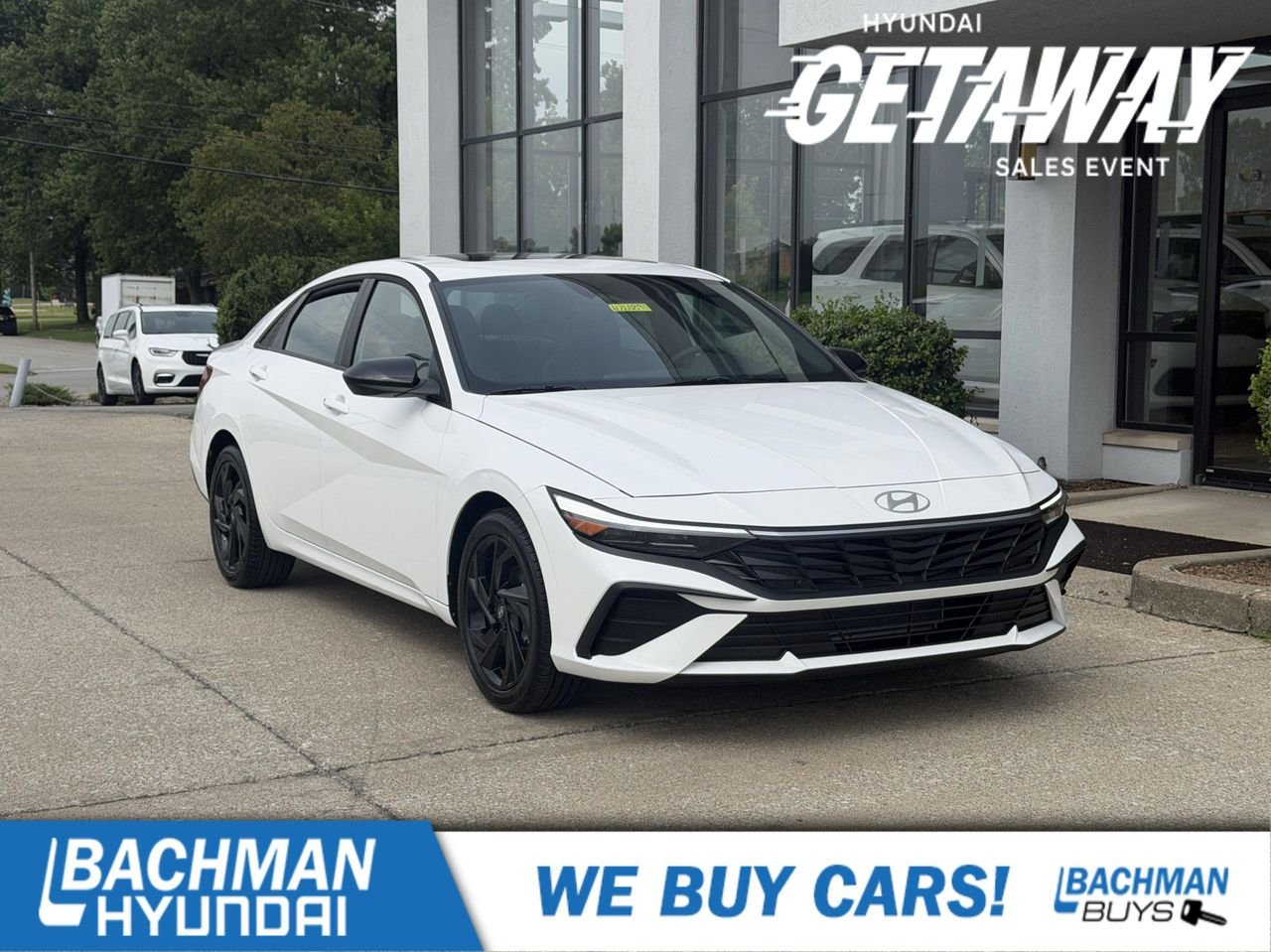 New 2026 Serenity White Hyundai SEL Sport image 1