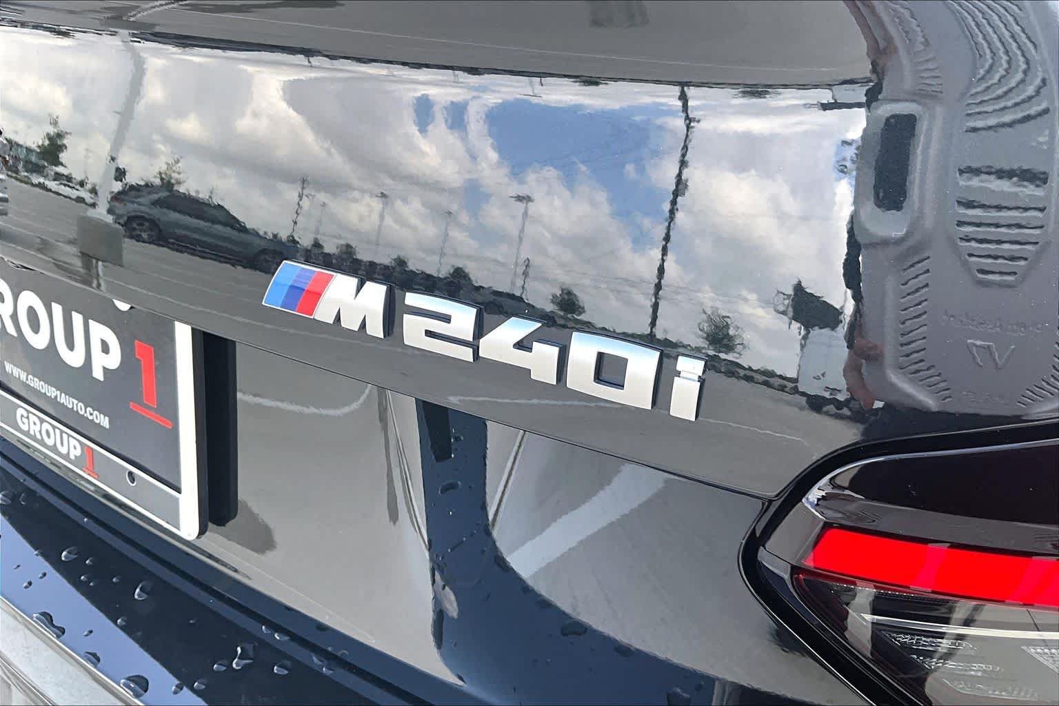 Used 2025 Black Sapphire Metallic BMW M240i image 8