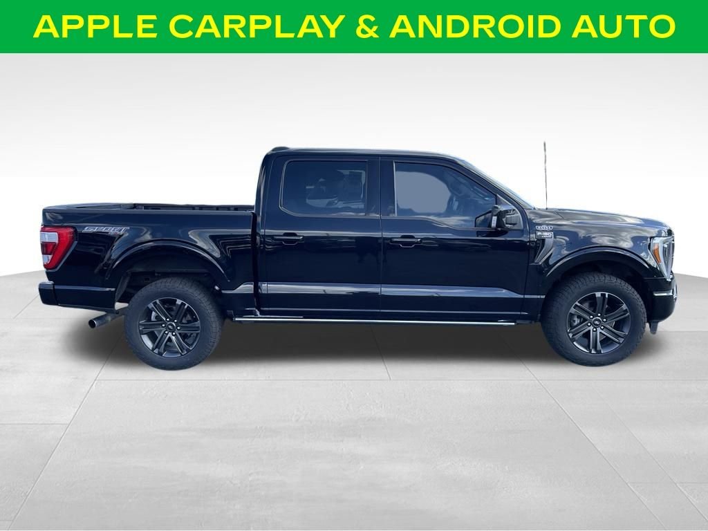 Used 2021 Agate Black Metallic Ford Lariat image 4