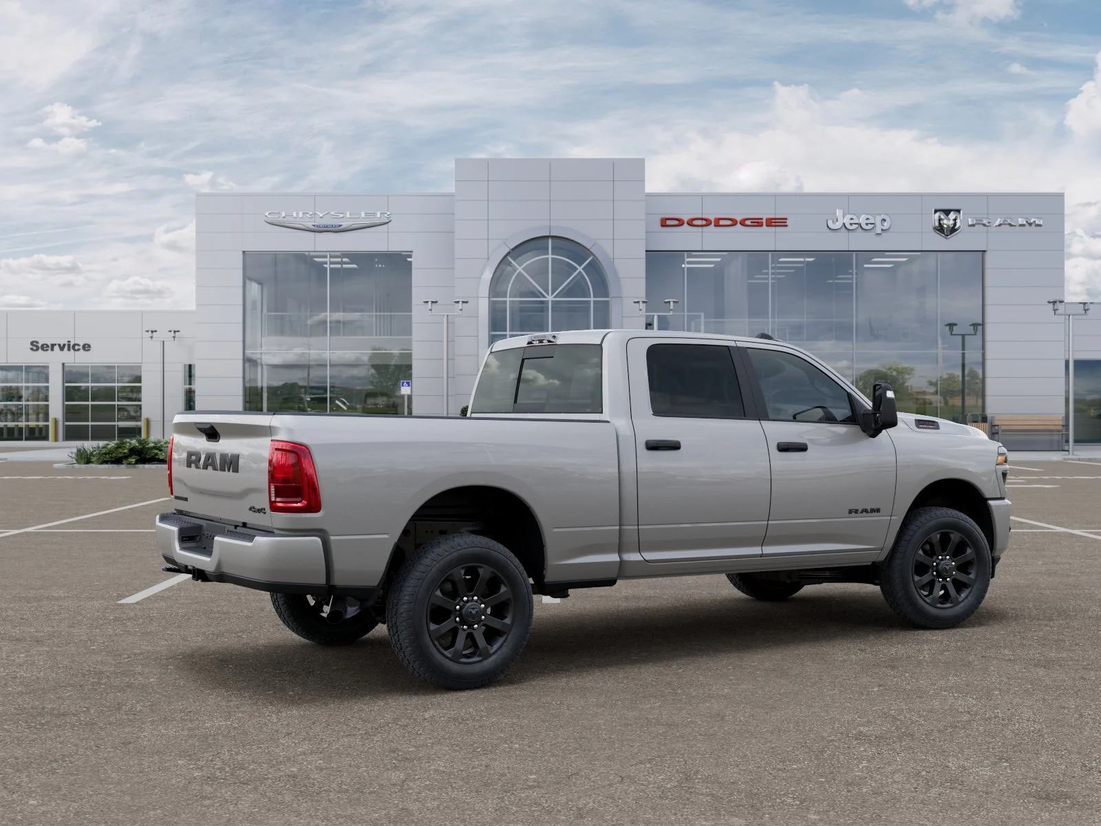 New 2026 Silver Zynith RAM Big Horn image 28
