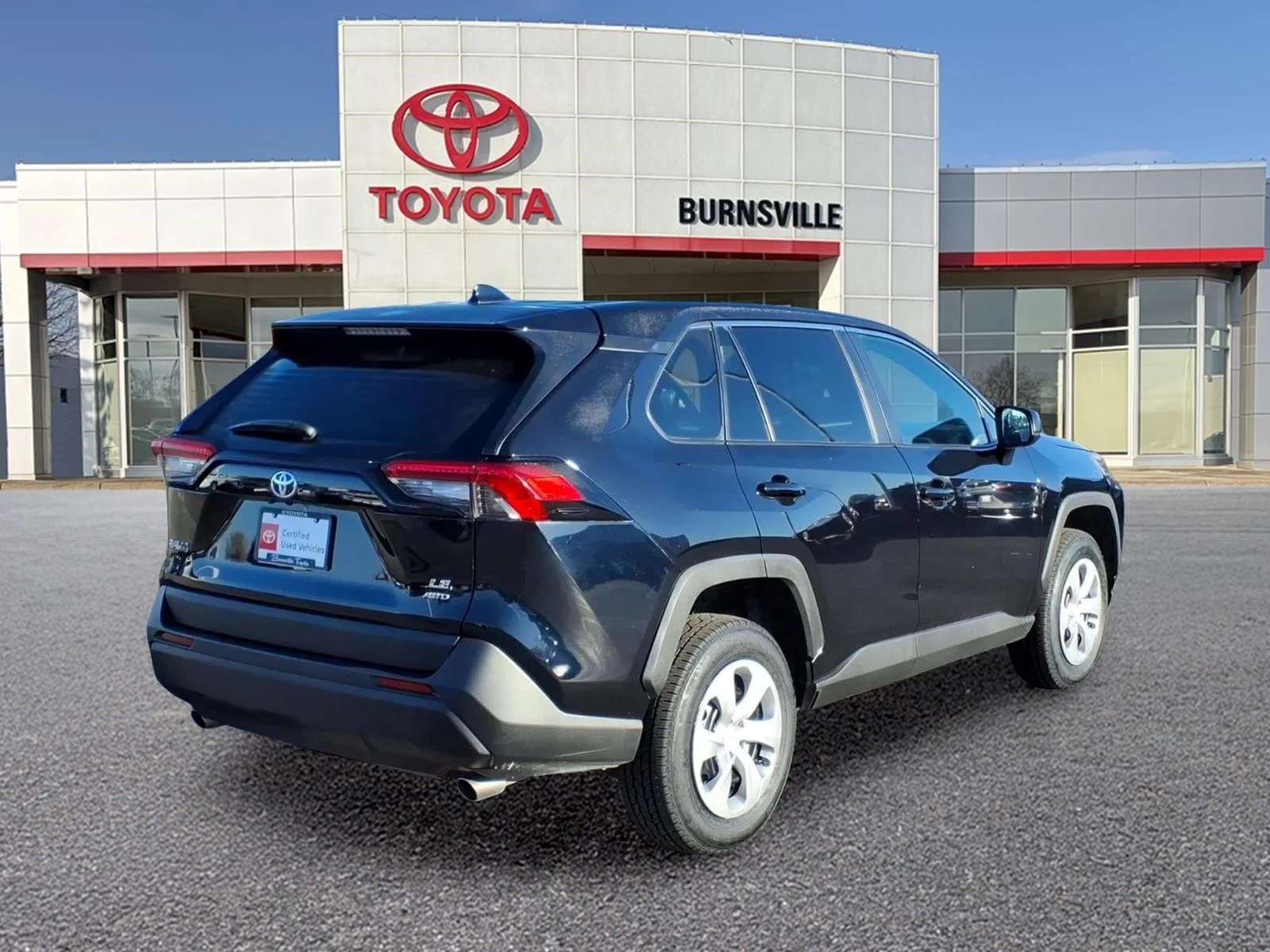 Certified Used 2025 Black Toyota LE image 3