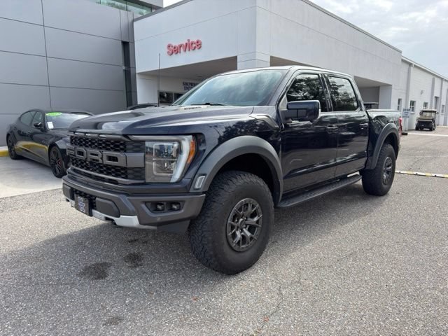 Used 2021 Antimatter Blue Metallic Ford Raptor image 2