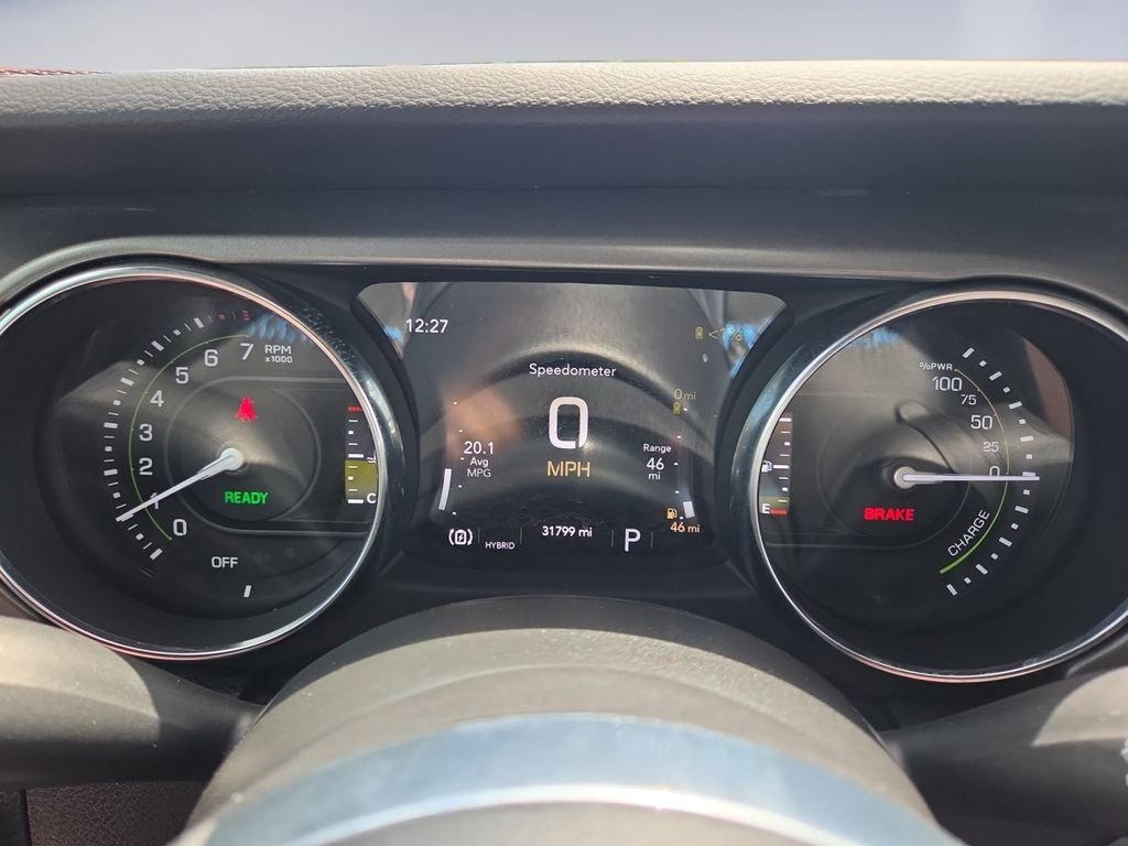 Used 2023 Silver Jeep Rubicon 4xe image 15