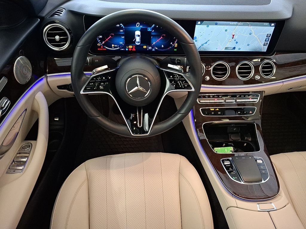 Certified Used 2023 Black Mercedes-Benz E 350 image 10