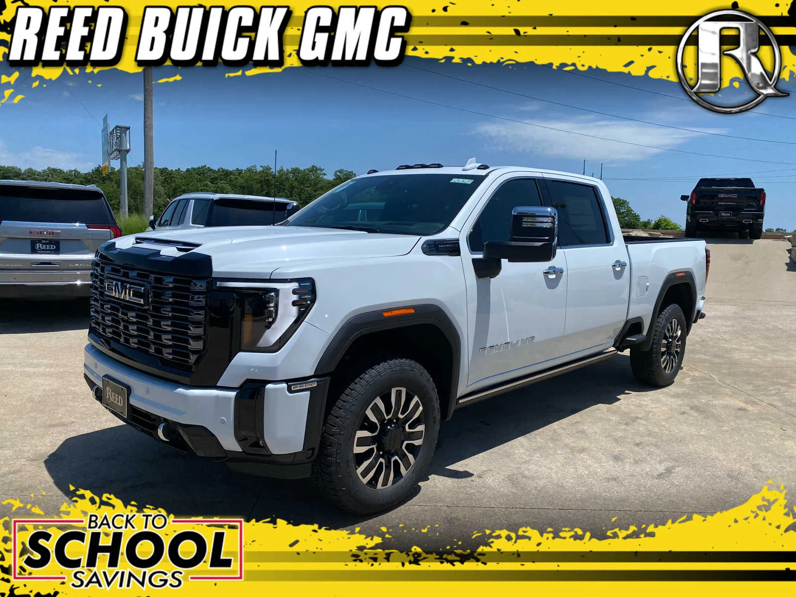 New 2026 Glacier White Tricoat GMC Denali Ultimate image 1