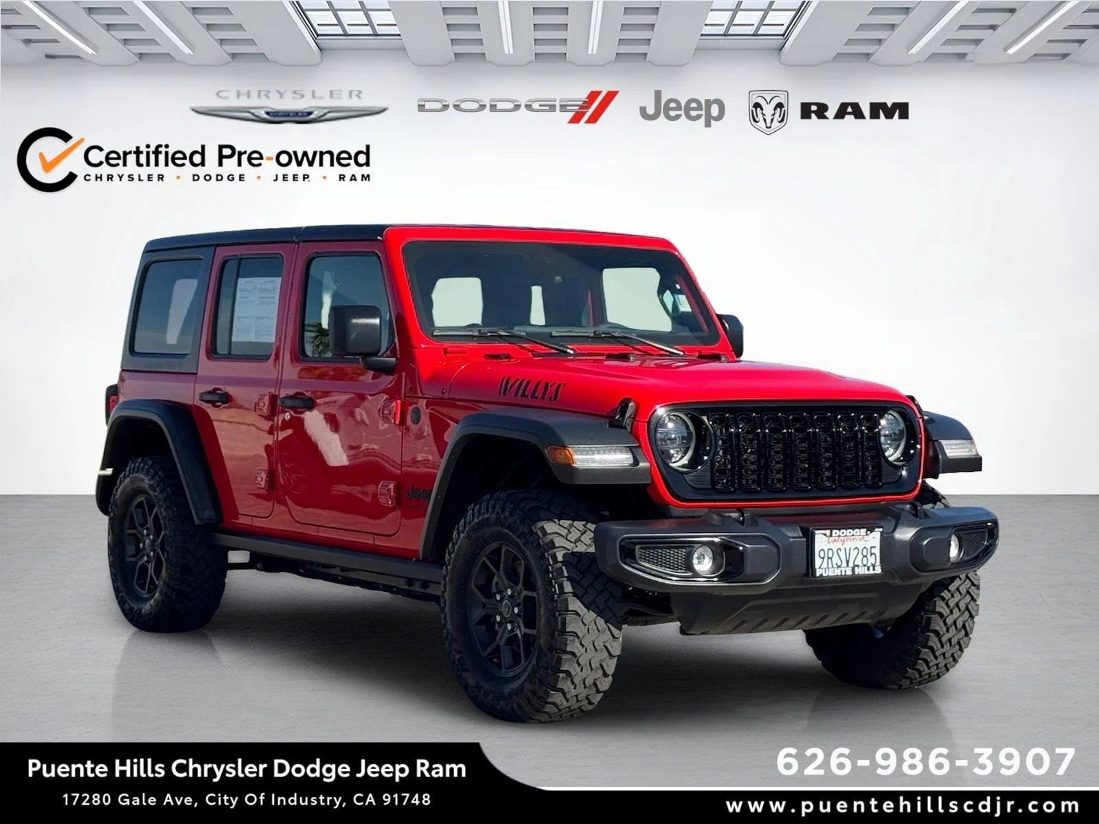 2025 Jeep Wrangler 4-Door Willys