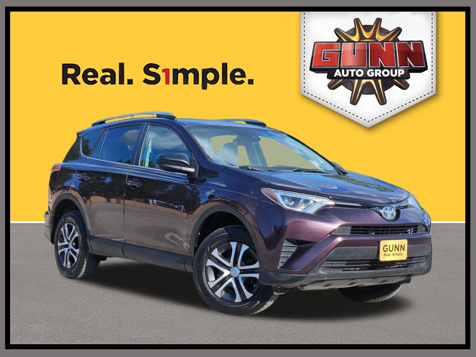 Used 2018 Maroon Toyota LE image 1