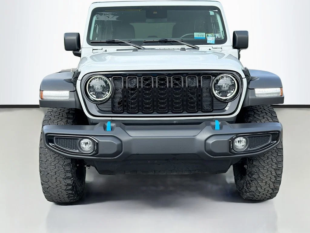 Used 2024 Bright White Clearcoat Jeep Willys 4xe image 3