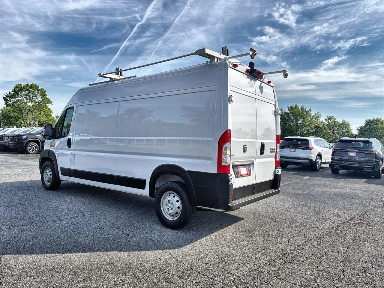 Used 2021 White Ram Cargo Van High Roof 159" WB image 6