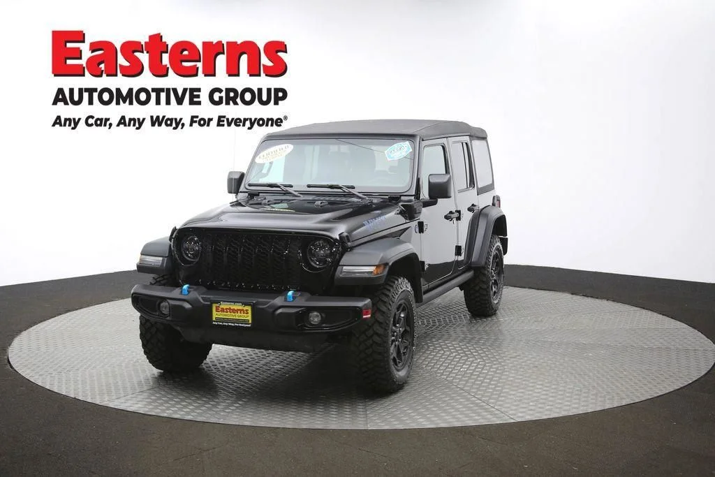 Certified Used 2023 Black Jeep Willys 4xe image 58