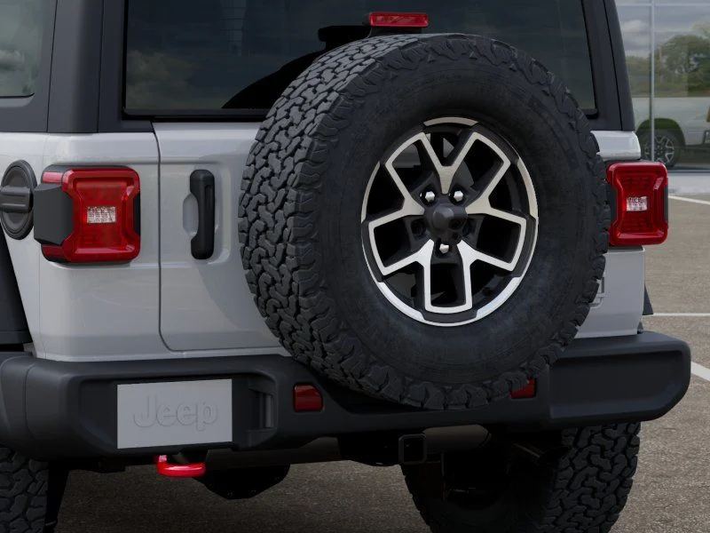 New 2026 Bright White Clear-Coat Exterior Paint Jeep Rubicon image 14