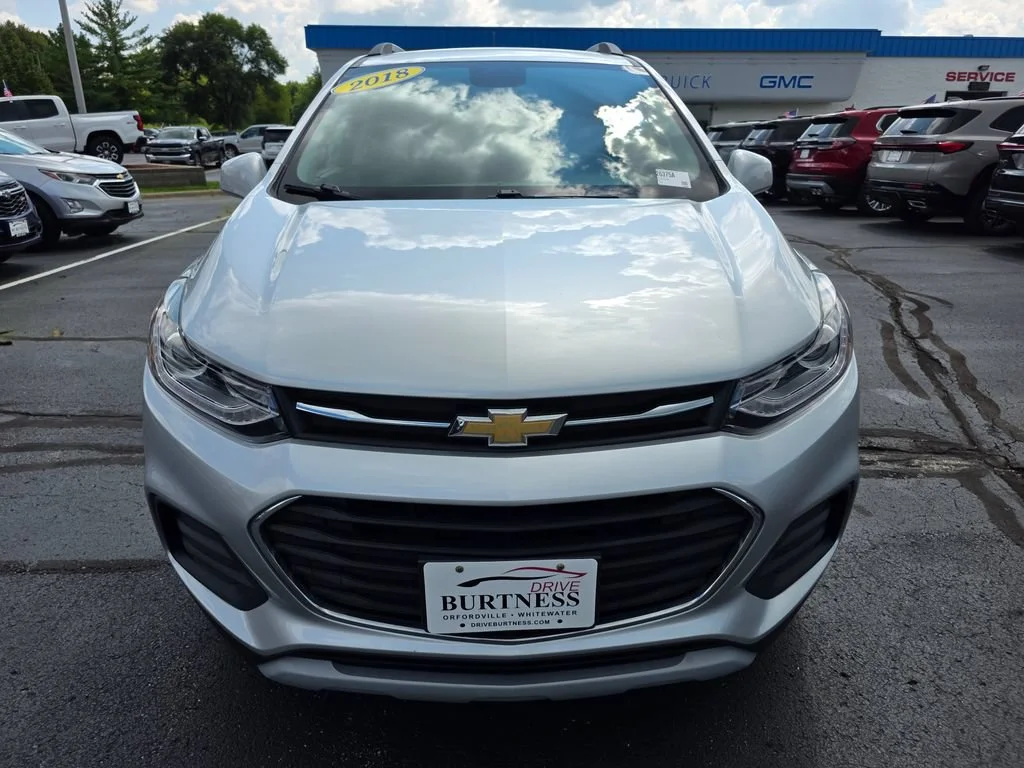 Certified 2018 Chevrolet Trax LT with VIN KL7CJPSB4JB712662 for sale in Orfordville, WI