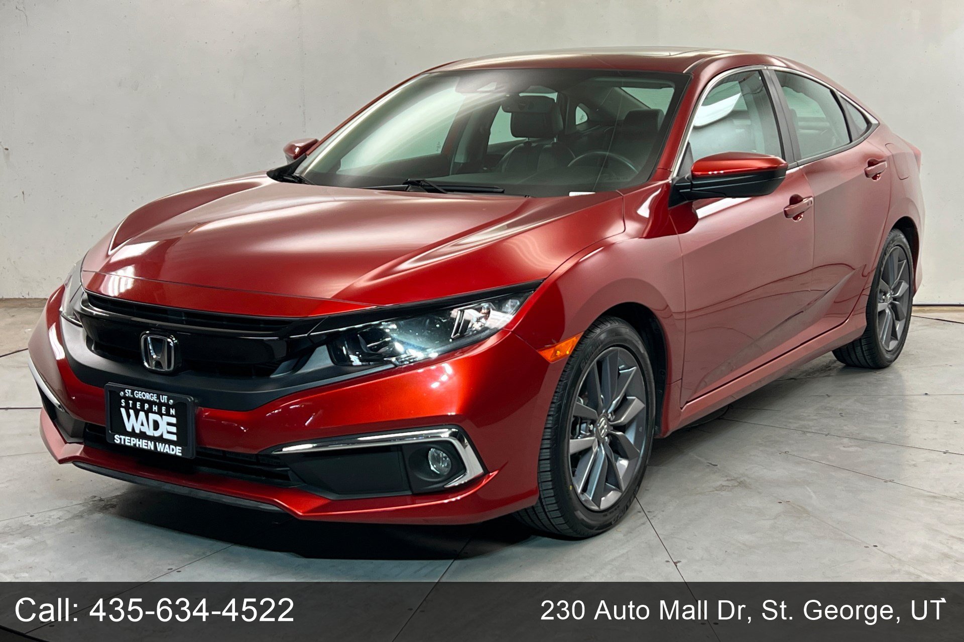 Used 2021 Red Honda EX-L image 1