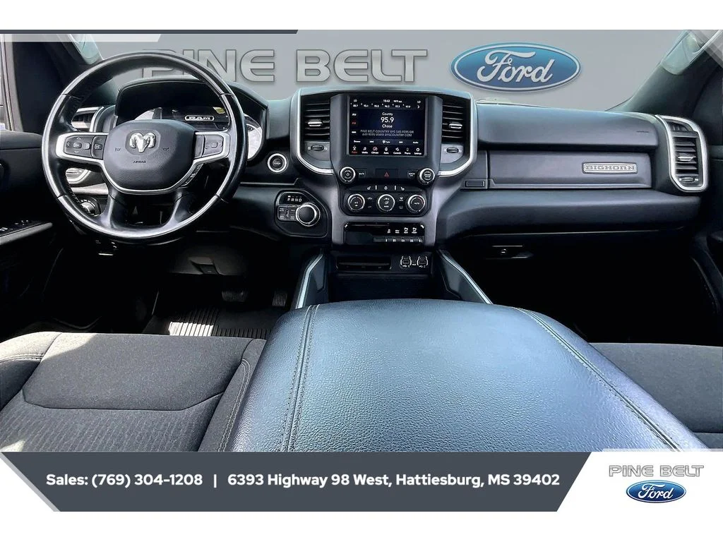 Used 2021 Granite Crystal Clearcoat Metallic Ram Big Horn image 13
