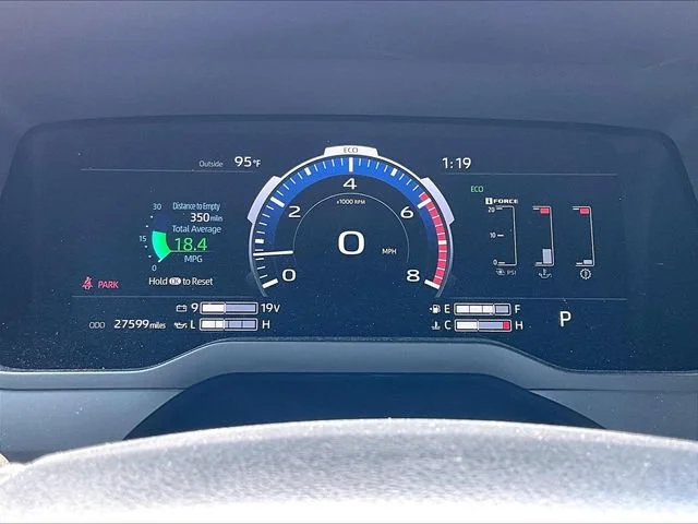 Used 2024 Midnight Black Metallic Toyota Platinum image 3