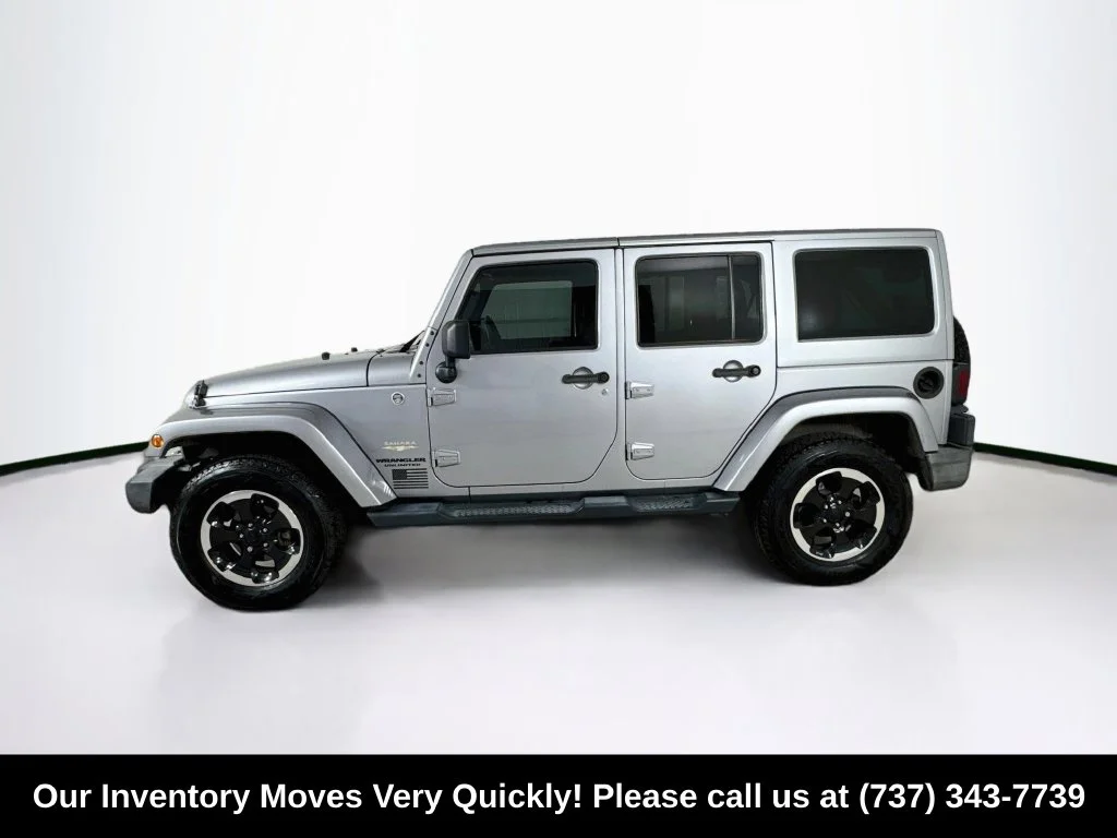 Used 2013 Billet Metallic Clearcoat Jeep Unlimited Sahara image 4