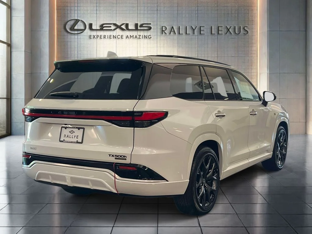 New 2026 Wind Chill Pearl Lexus TX 500h F SPORT PERFORMANCE LUXURY AWD image 6