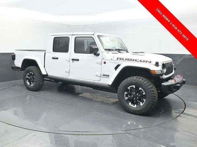 New 2026 Bright White Clear-Coat Exterior Paint Jeep Rubicon X image 8