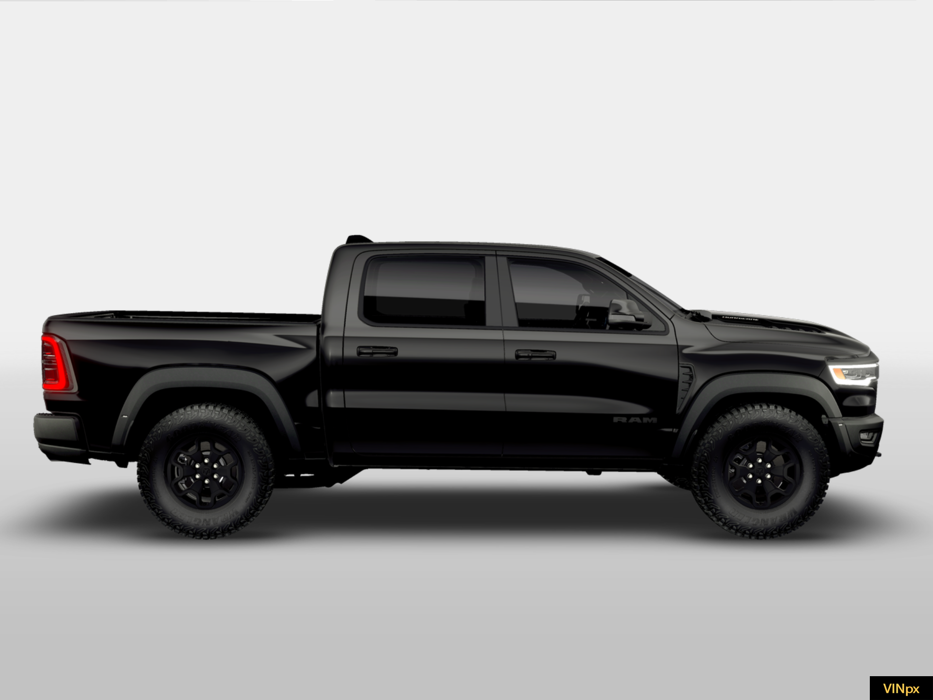 New 2026 Diamond Black Crystal Pearl-Coat Exterior Paint RAM RHO image 9