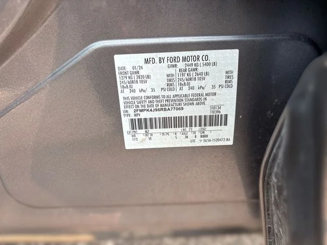 Used 2024 Gray Ford SEL image 15