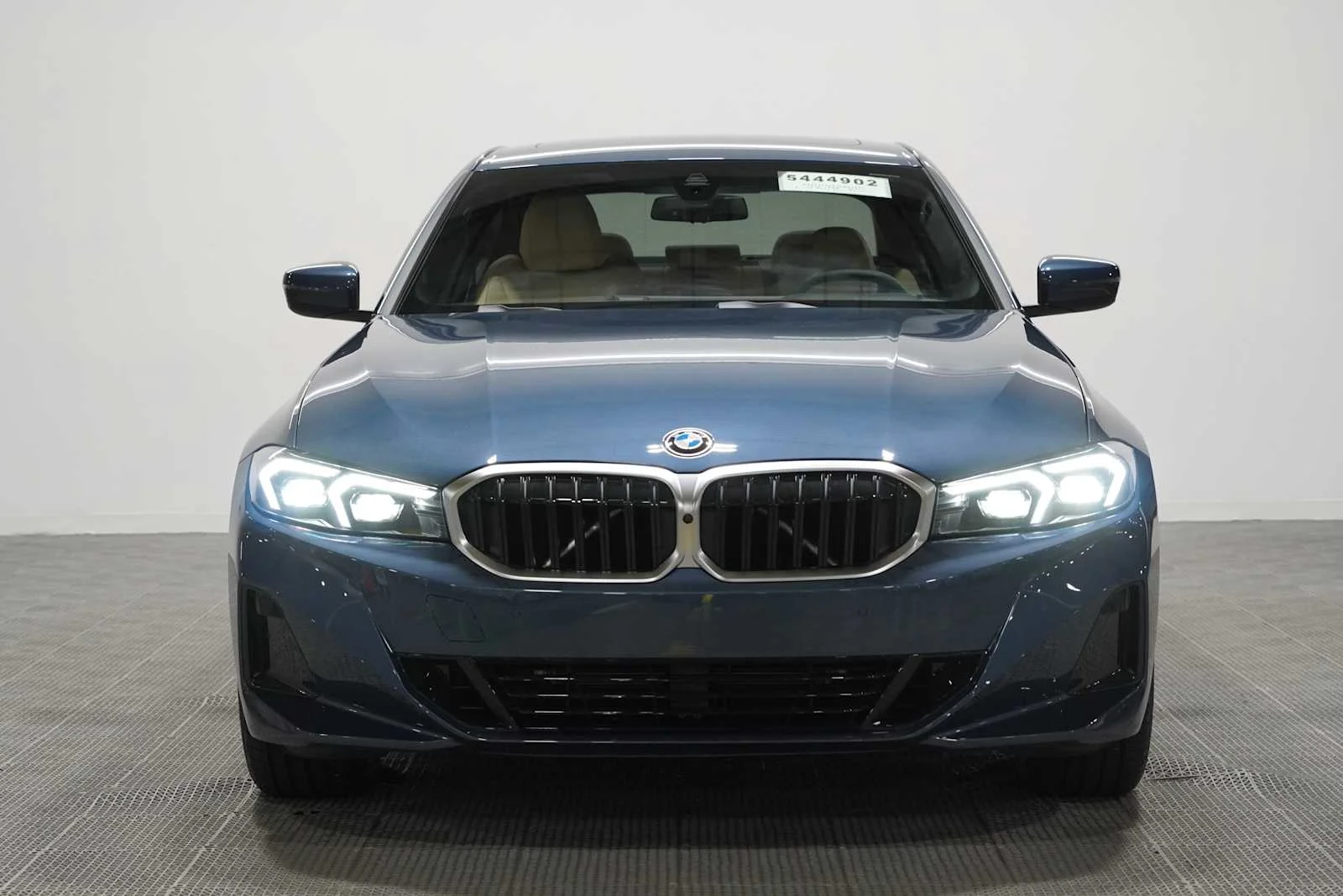 New 2026 Arctic Race Blue metallic BMW 330i image 3