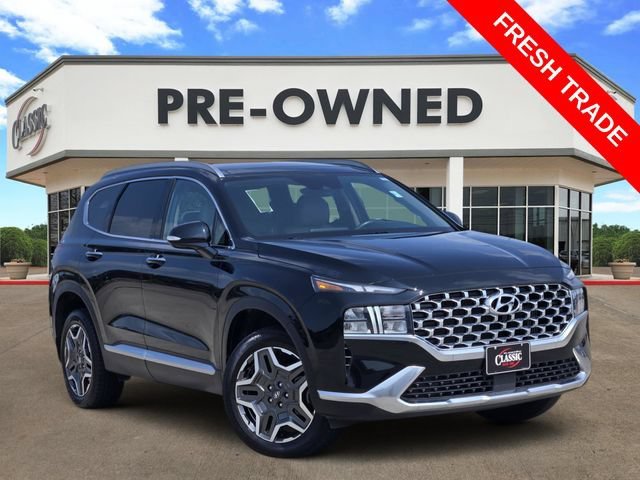 Black 2023 Hyundai Santa Fe Hybrid SUV / Crossover All-Wheel Drive 6-Speed Automatic