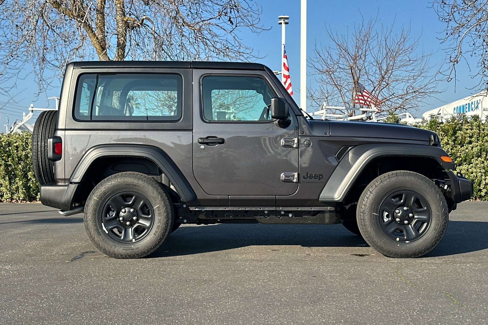 New 2026 Granite Crystal Metallic Clearcoat Jeep Sport image 3