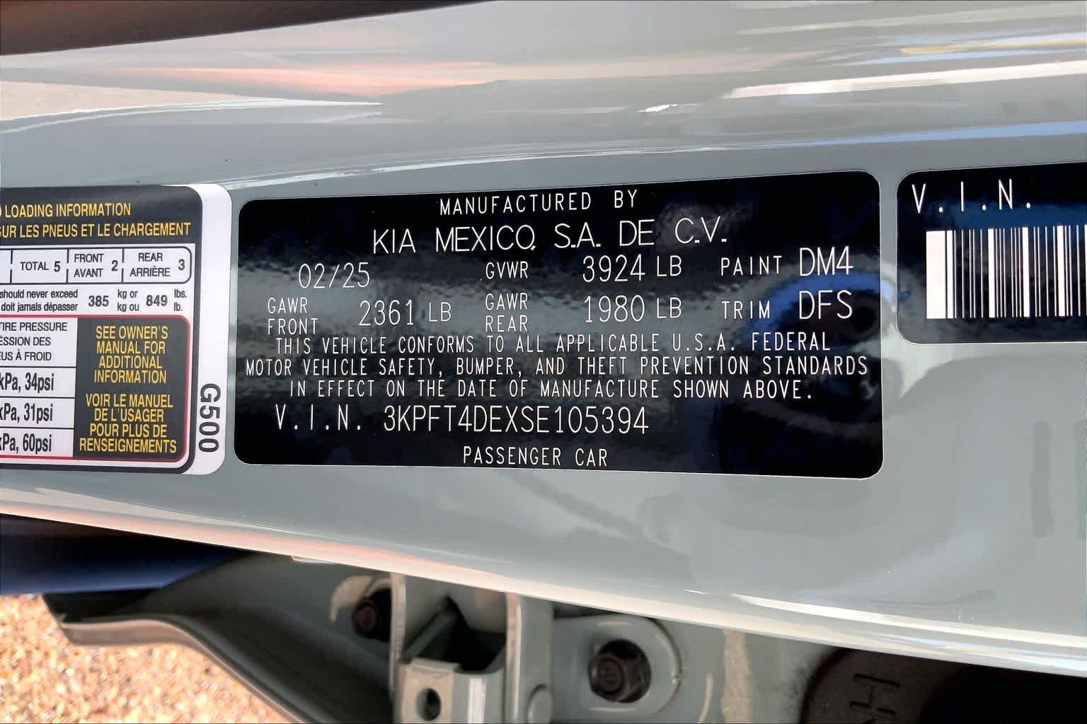 Used 2025 Morning Haze Kia LXS image 36