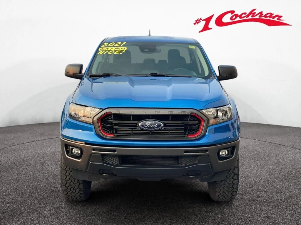 Certified Used 2021 Velocity Blue Metallic Ford XLT image 30