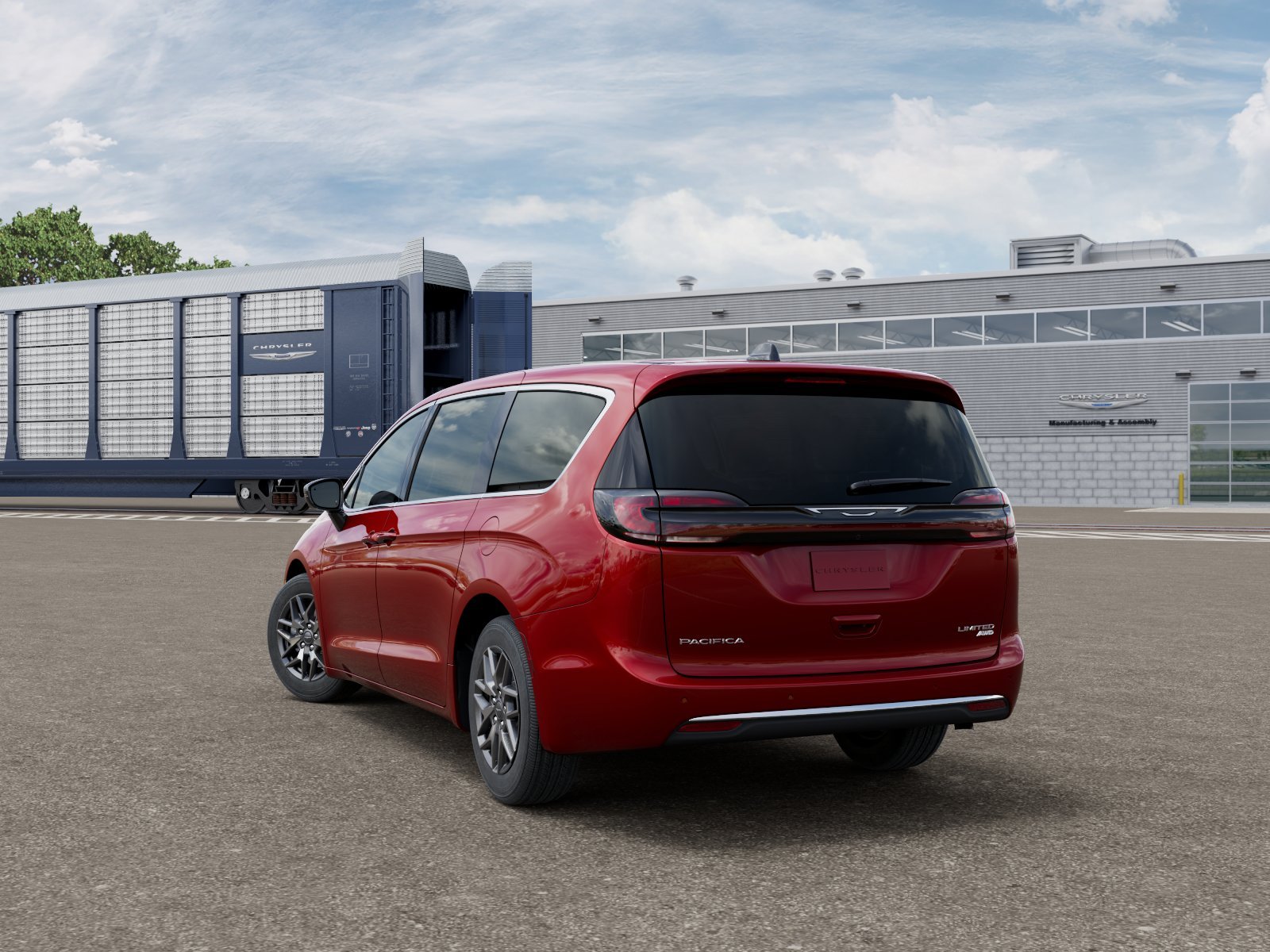 New 2027 Red Hot Pearl-Coat Exterior Paint Chrysler Limited image 29