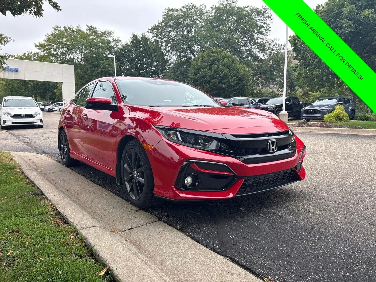 Used 2020 Rallye Red Honda EX image 11