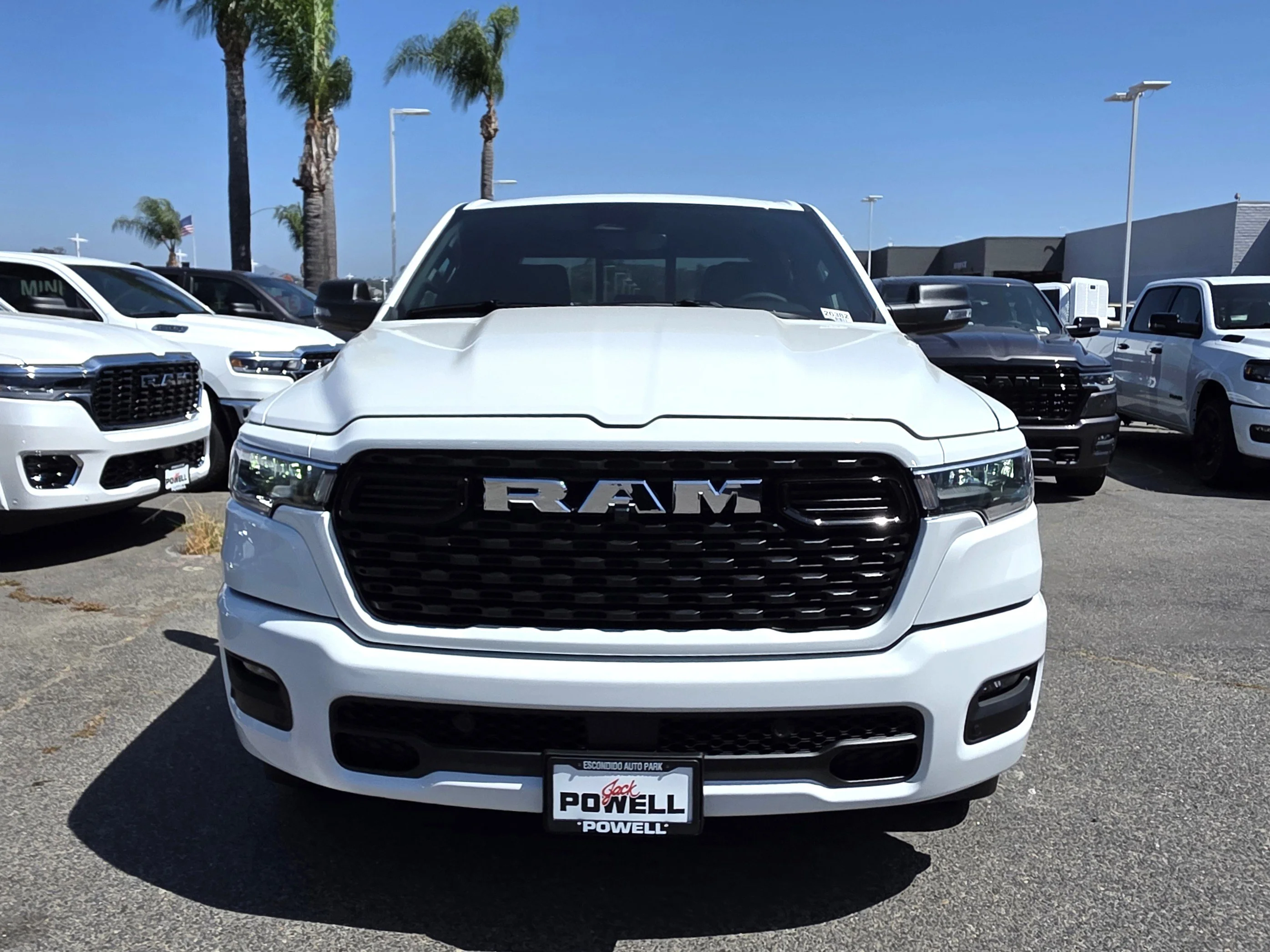 New 2026 Bright White Clearcoat RAM Big Horn/Lone Star image 7