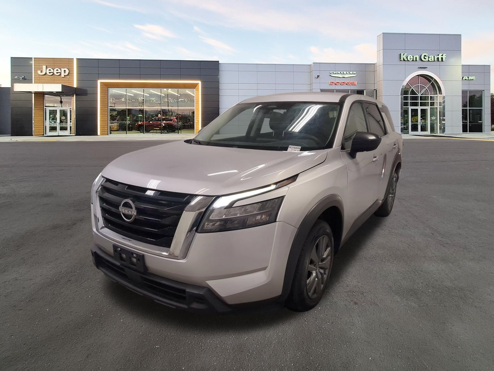 Used 2024 Brilliant Silver Metallic Nissan S image 9