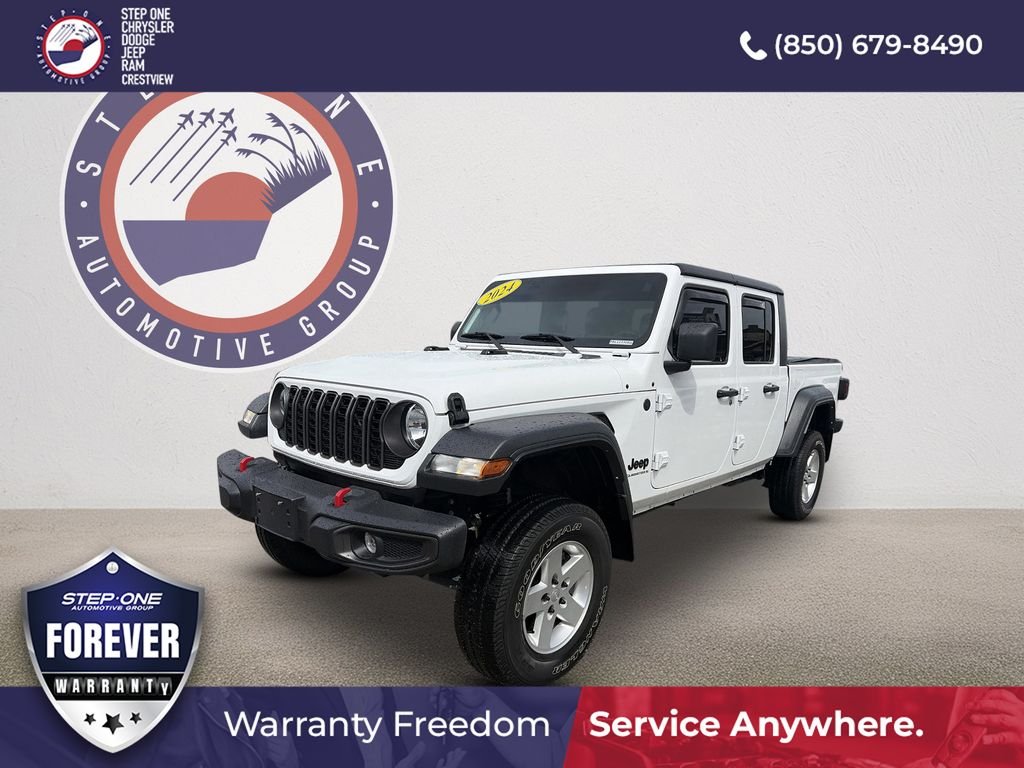 Used 2024 White Jeep Sport image 1