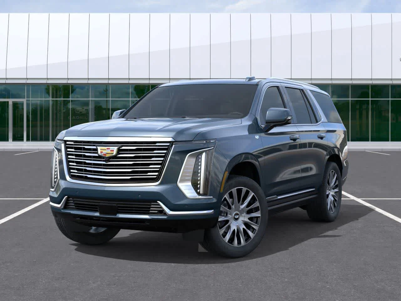 New 2026 Deep Sea Metallic Cadillac Platinum Luxury image 6