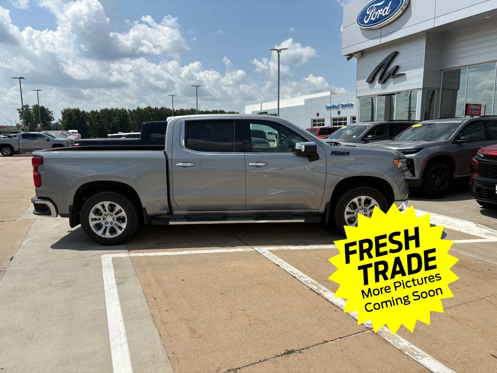 Used 2023 Sterling Gray Metallic Chevrolet LTZ image 4