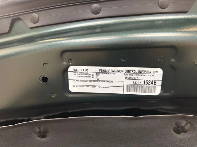New 2026 Serrano-Green Metallic Exterior Paint RAM Big Horn/Lone Star image 22