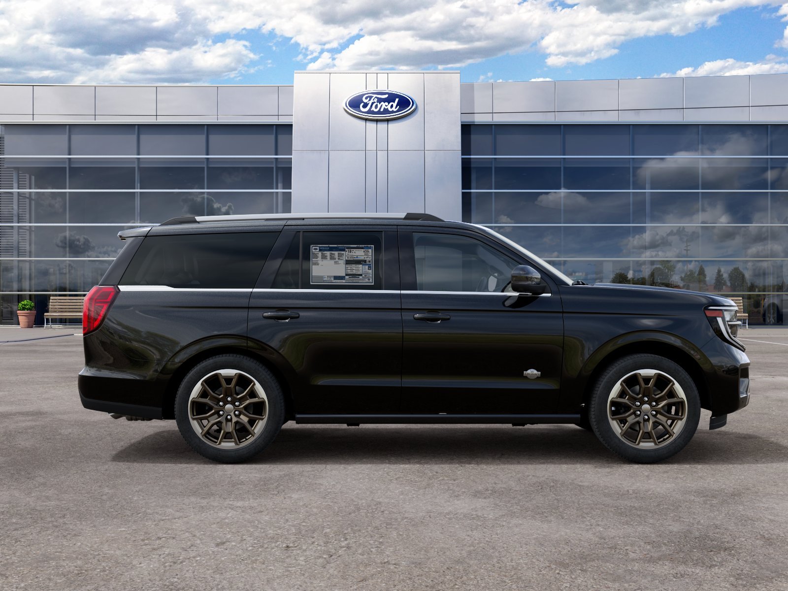 New 2027 Agate Black Metallic Ford King Ranch® image 5