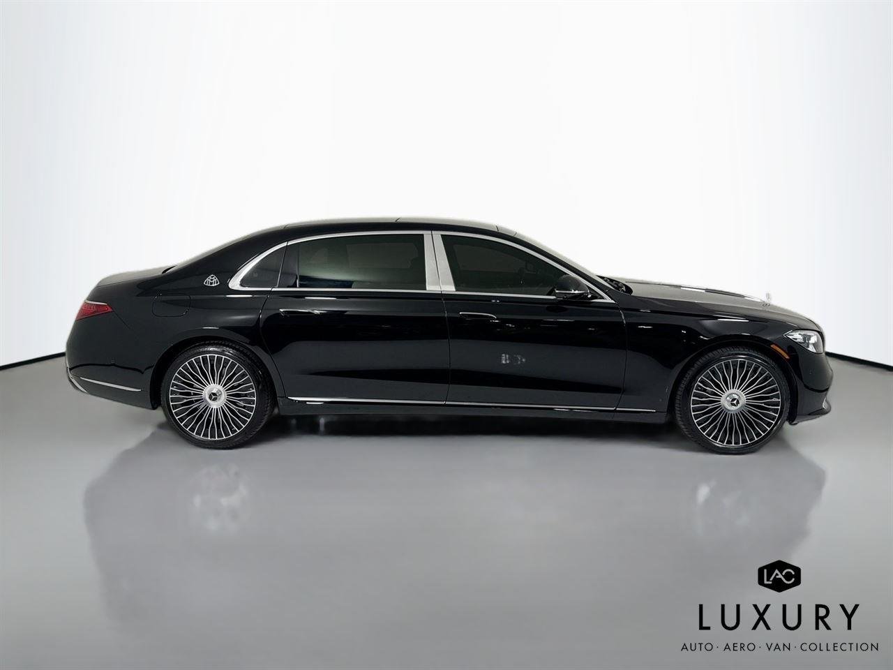 Used 2022 Black Mercedes-Benz Maybach S 580 | Exec Seating | Rear TVs image 5