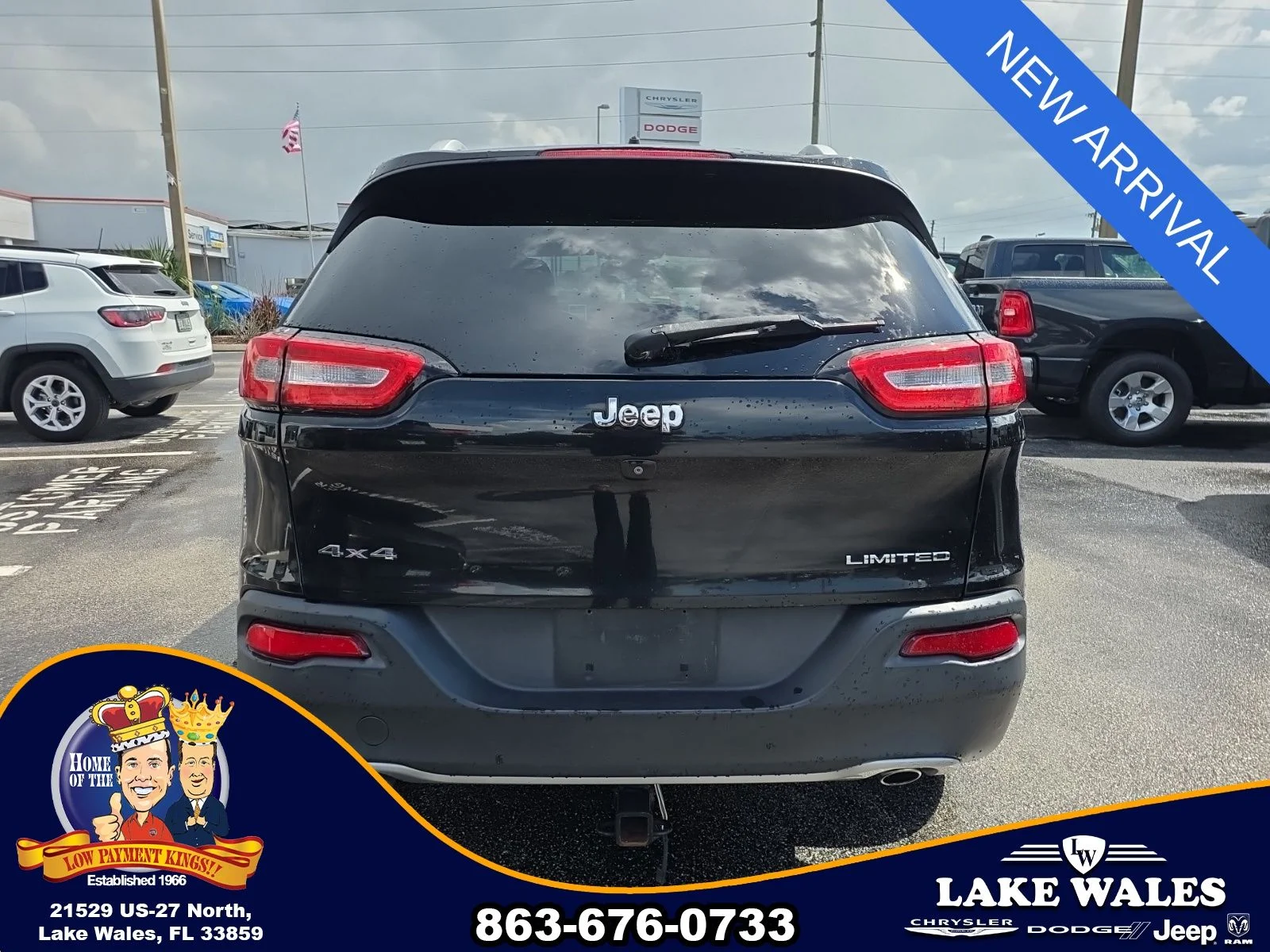 Used 2014 Black Jeep Limited image 4