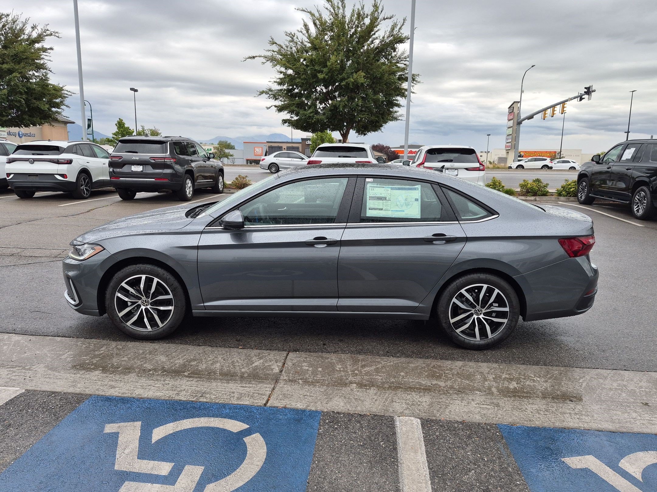 New 2027 Gray Volkswagen SE image 7