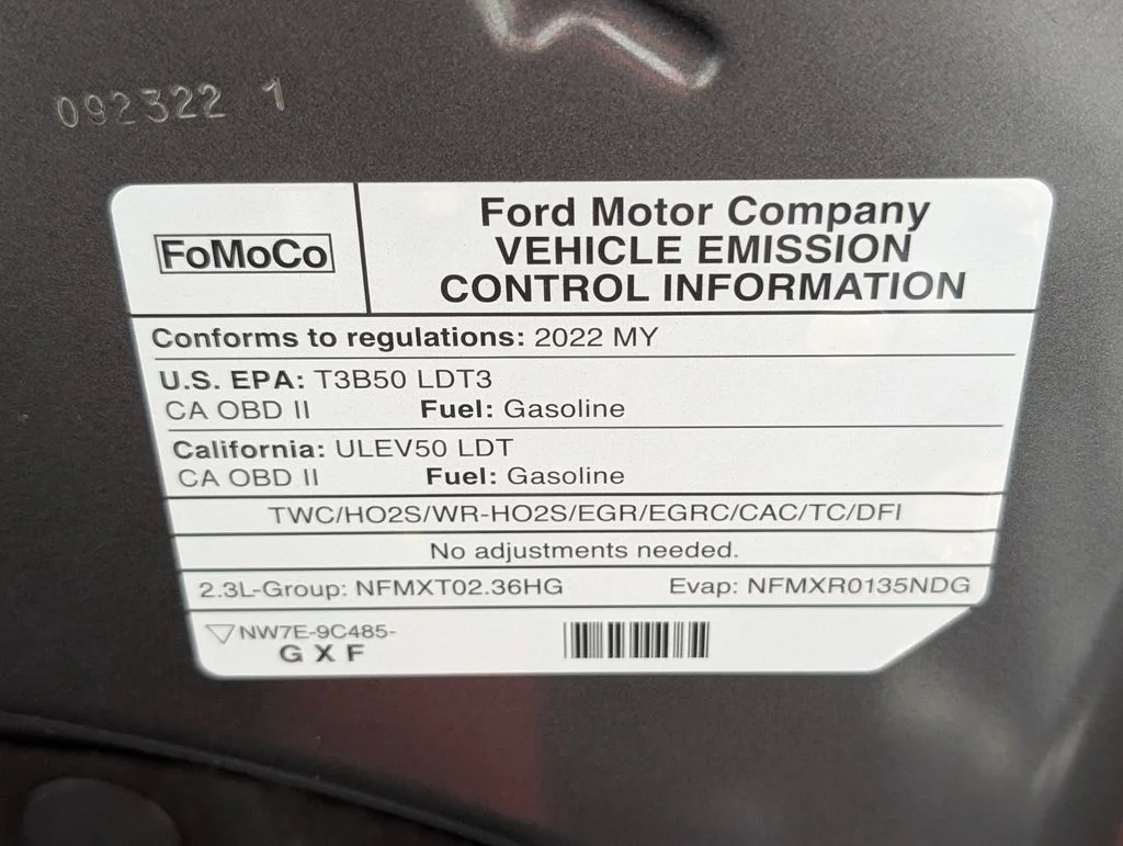 Certified Used 2022 Carbonized Gray Metallic Ford Lariat image 26