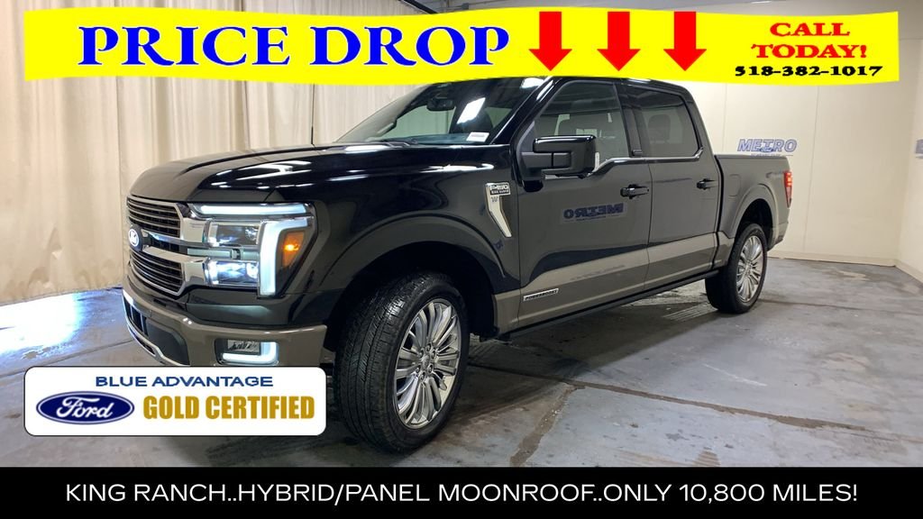 Certified Used 2025 Black Metallic Ford King Ranch image 7