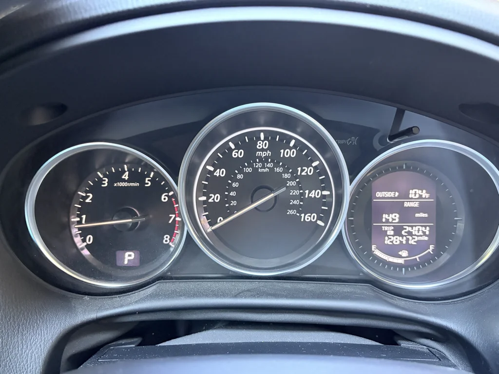 Used 2015 Deep Crystal Blue Mica Mazda Touring image 11