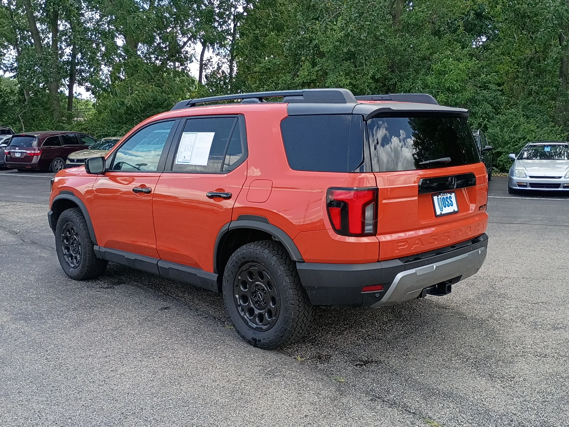 Certified Used 2026 Sunset Orange II Honda TrailSport Blackout image 5