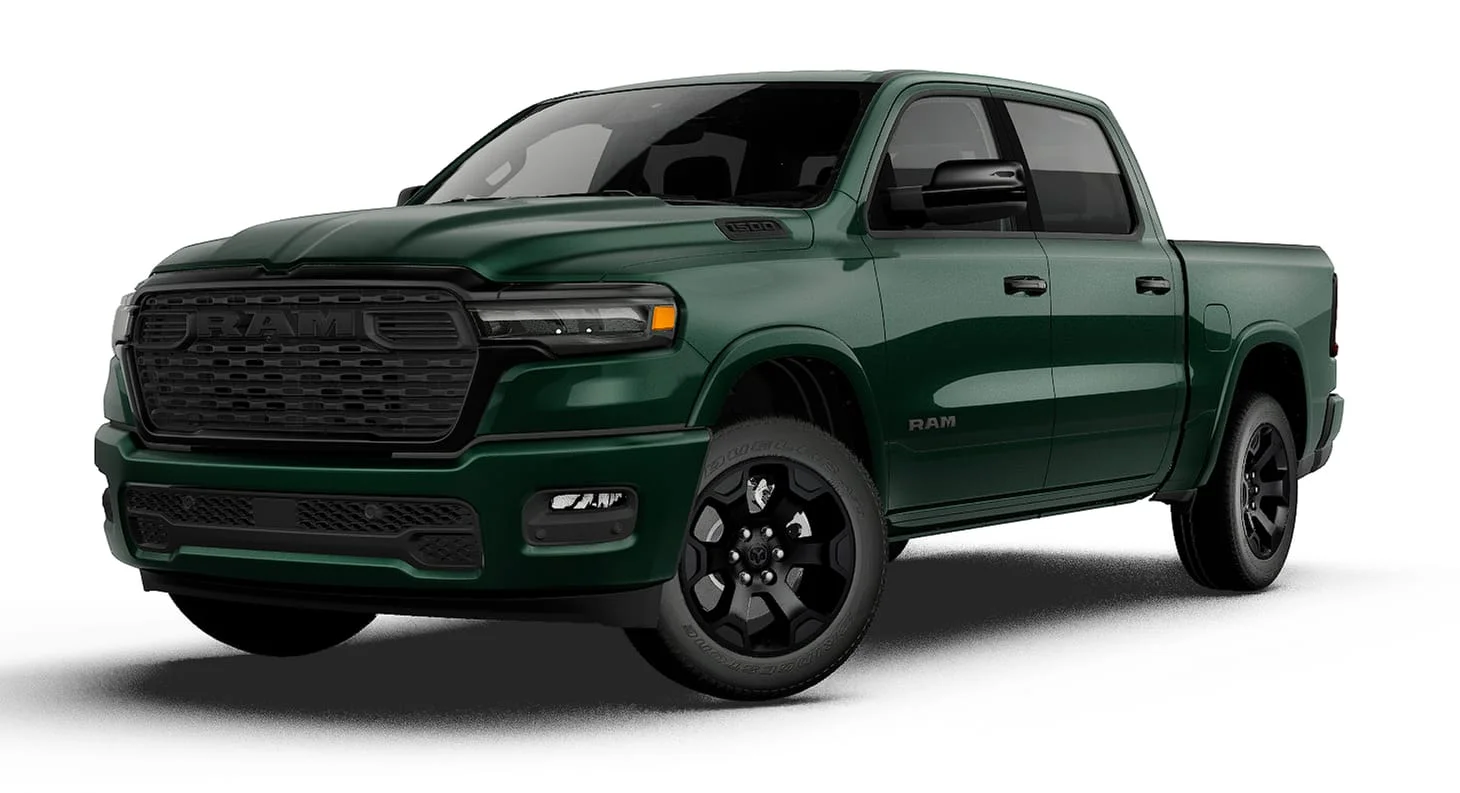 New 2027 Serrano-Green Metallic Exterior Paint RAM LONE STAR image 1