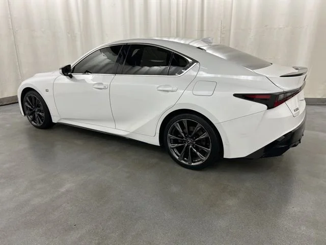 Certified Used 2021 White Lexus IS 350 F SPORT image 3