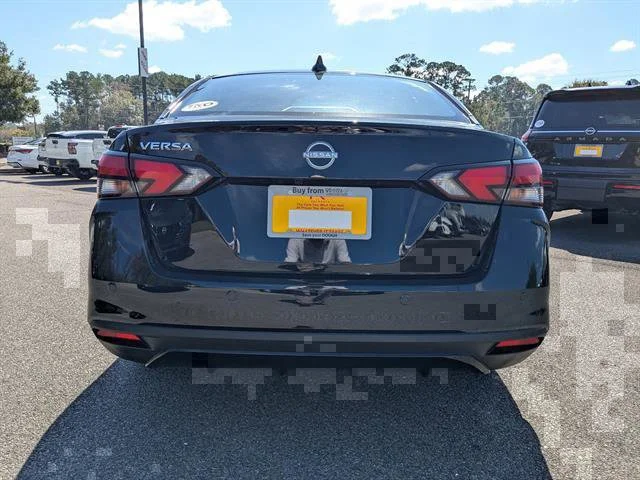 New 2025 Super Black Nissan SV image 6