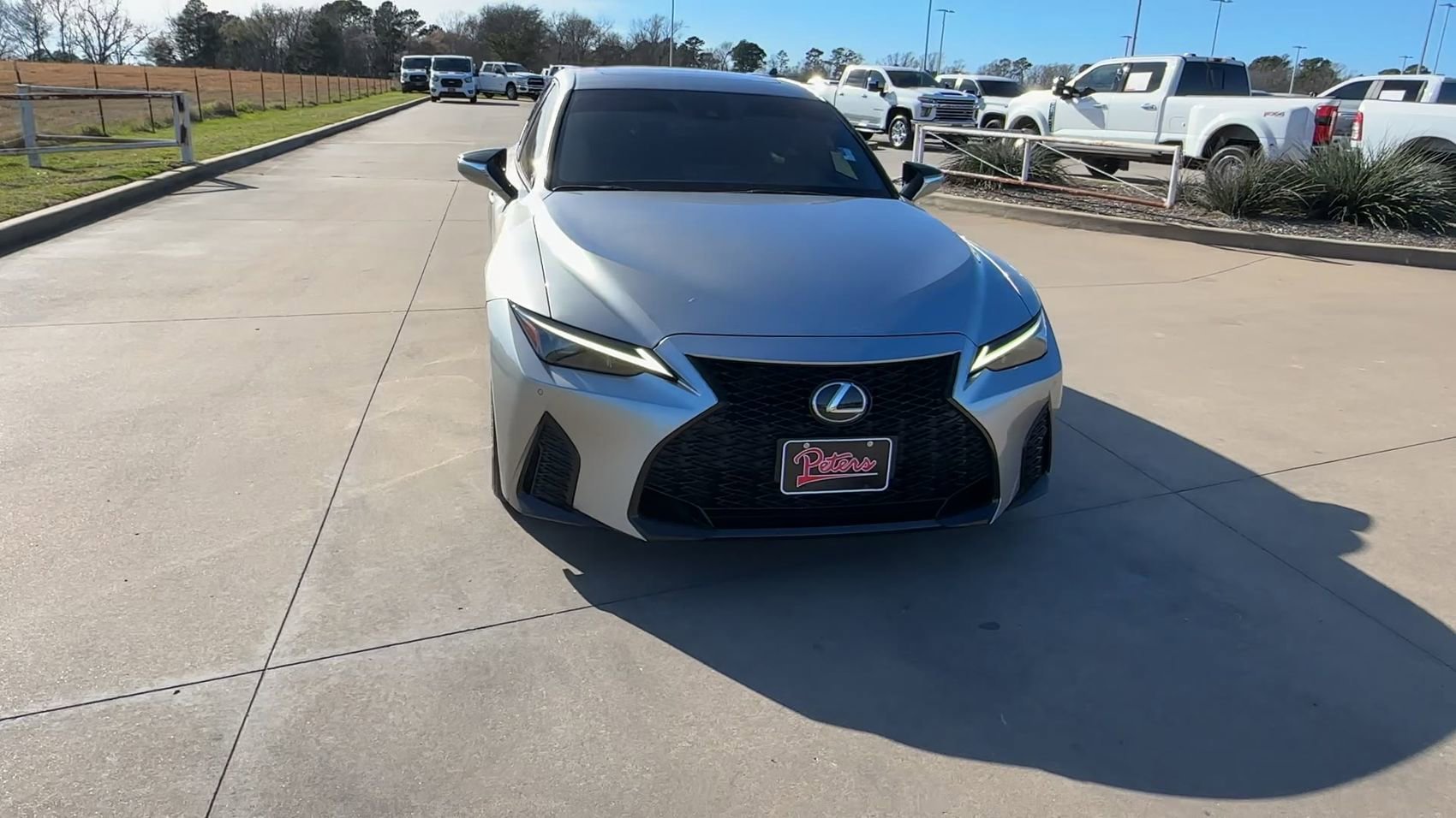 Used 2023 Silver Lexus IS 350 F SPORT image 3